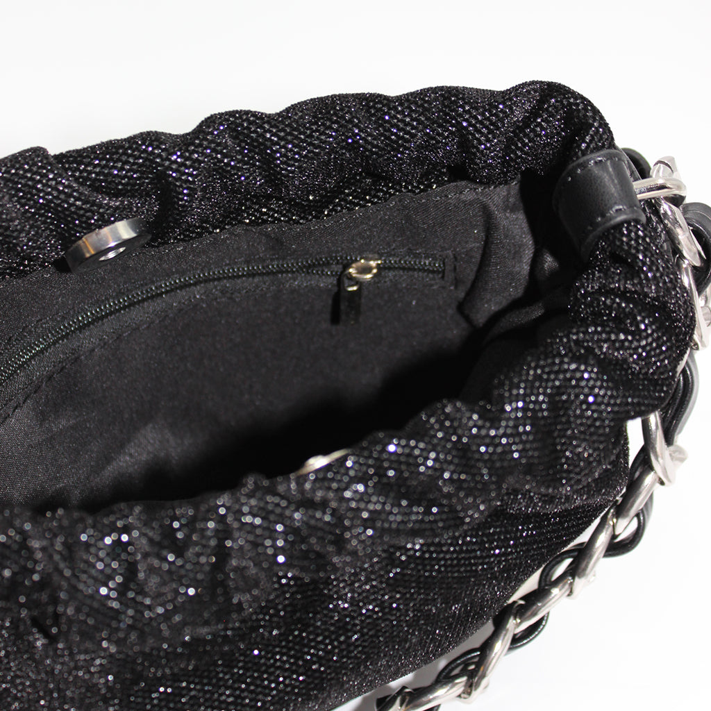 Magnetic Closure Canvas Bucket Bag