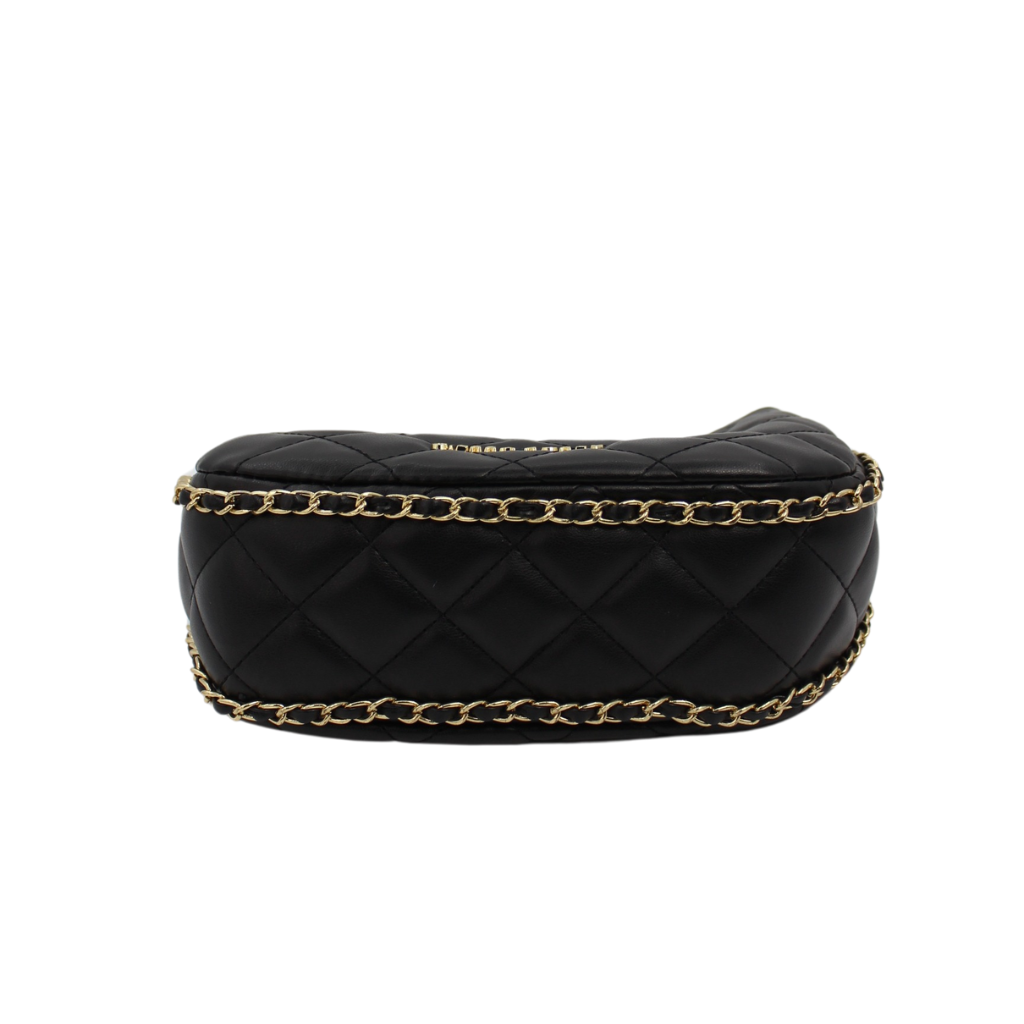 Crescent Quilted Underarm Bag