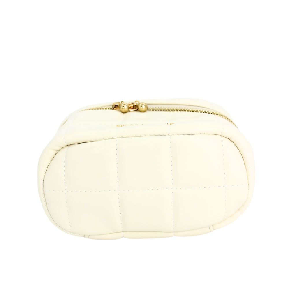 White Luxe Mini Box Bag