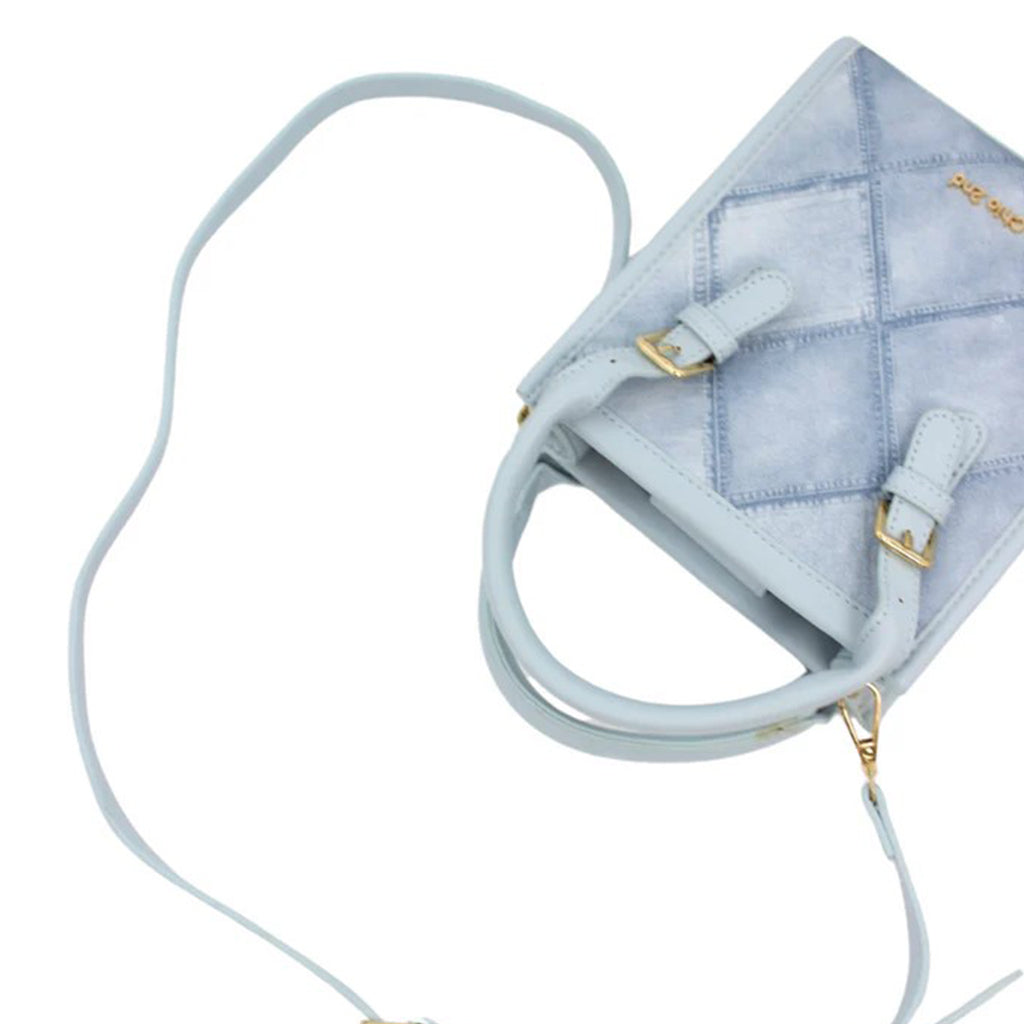 Ocean Blue Paradise Denim Bag