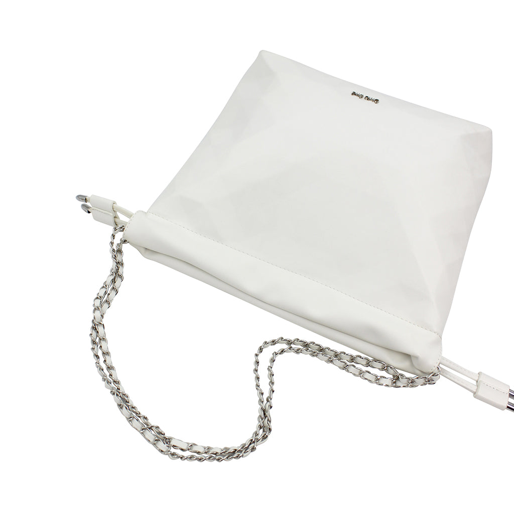 Cream Quilted Tote Bag