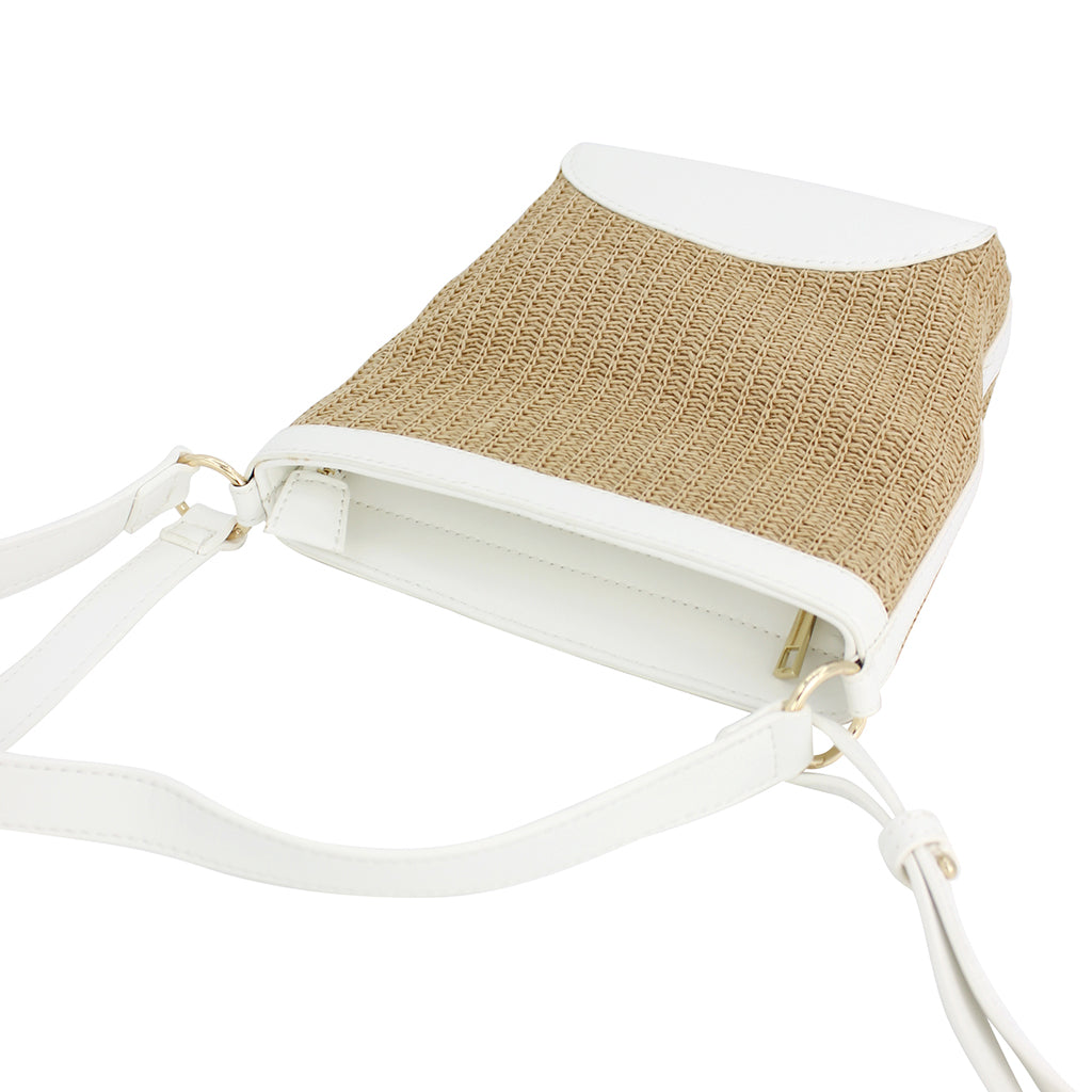 Woodland Chic Straw Tote