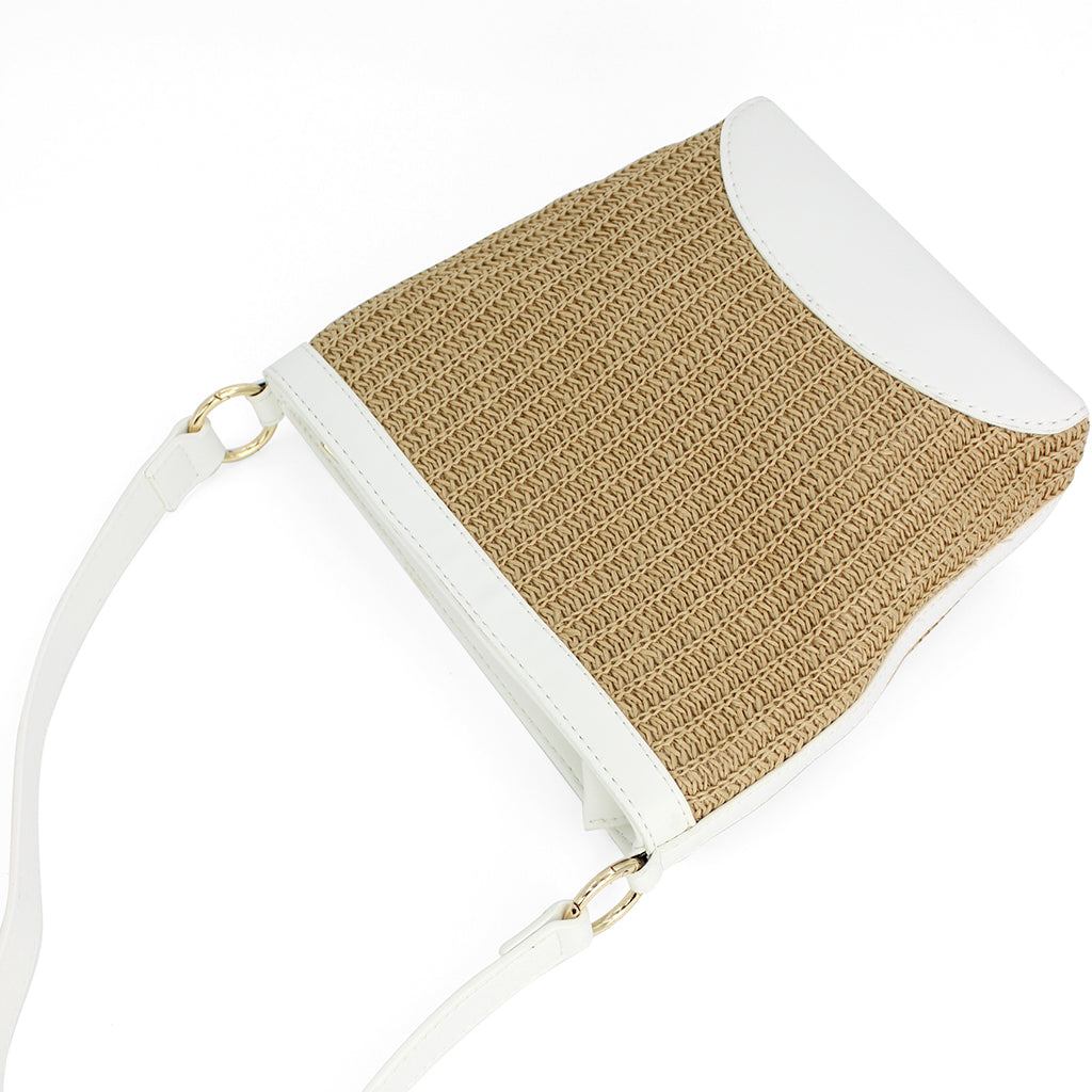Woodland Chic Straw Tote