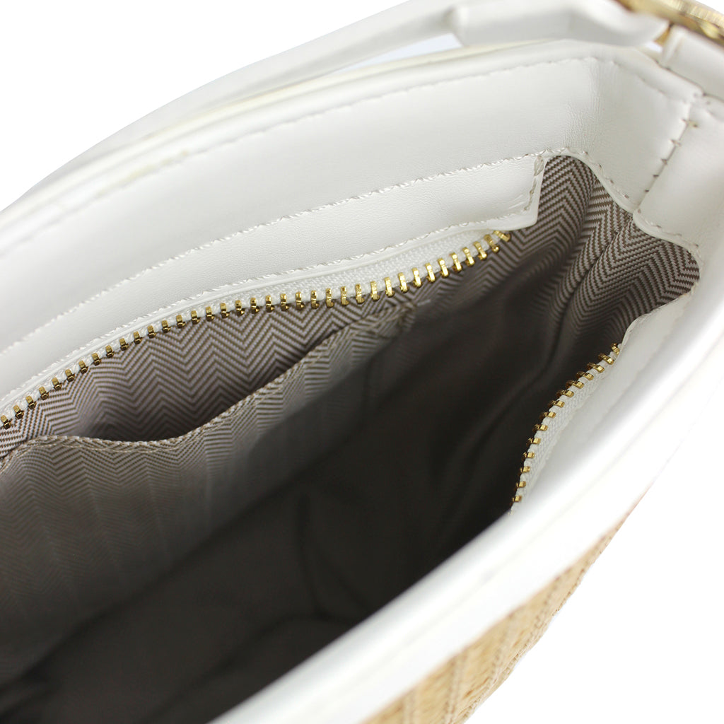 Woodland Chic Straw Tote