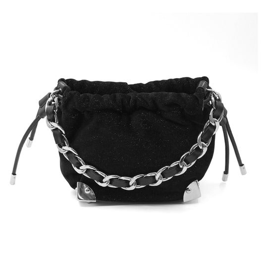 Magnetic Closure Canvas Bucket Bag