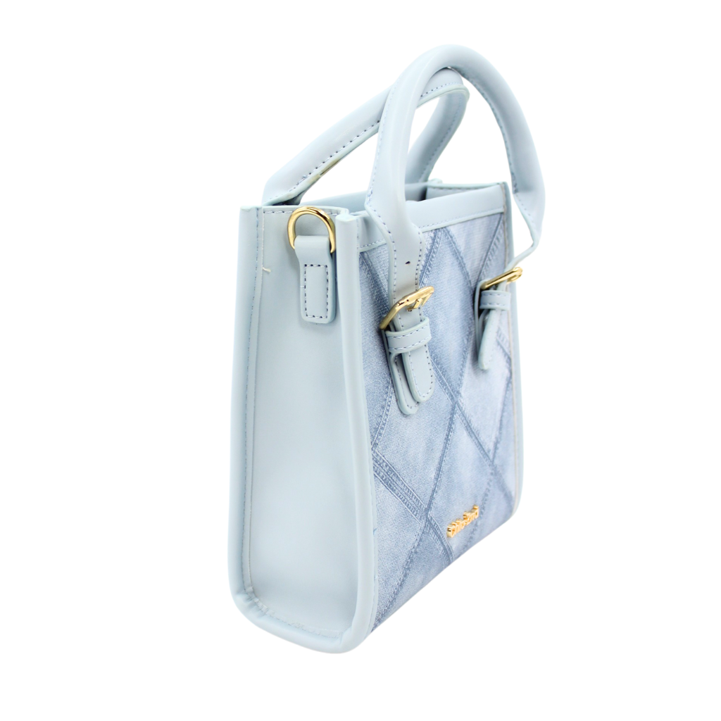 Ocean Blue Paradise Denim Bag