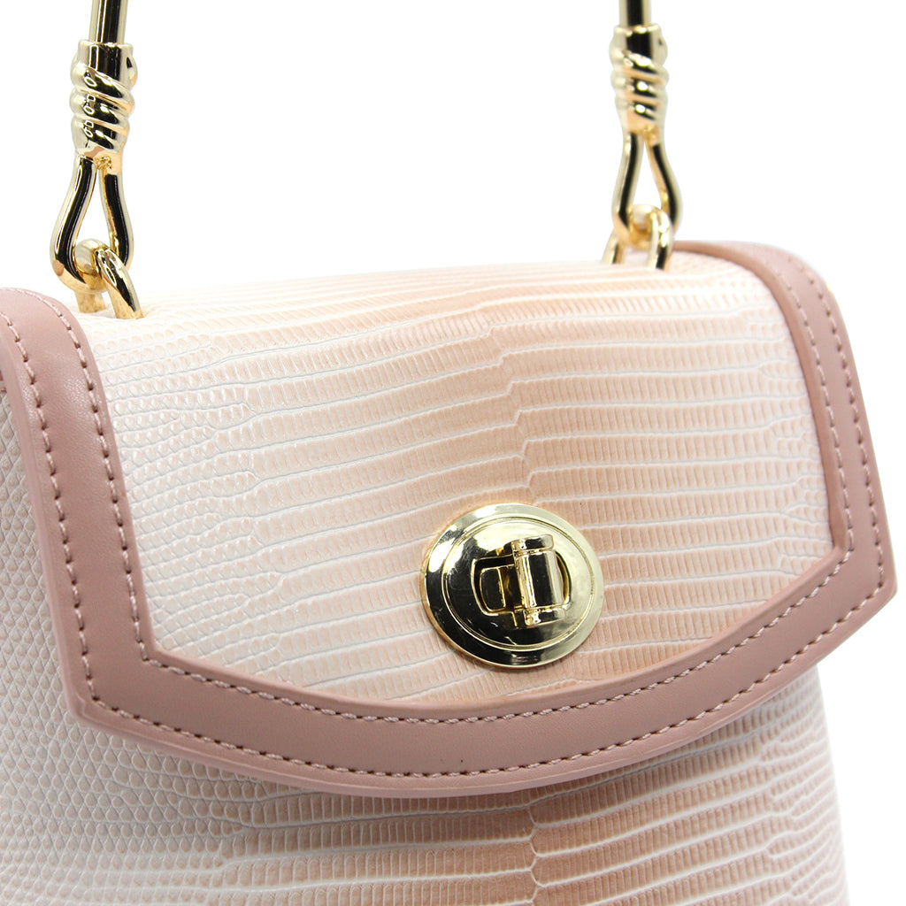 Ombre Charm Square Bag