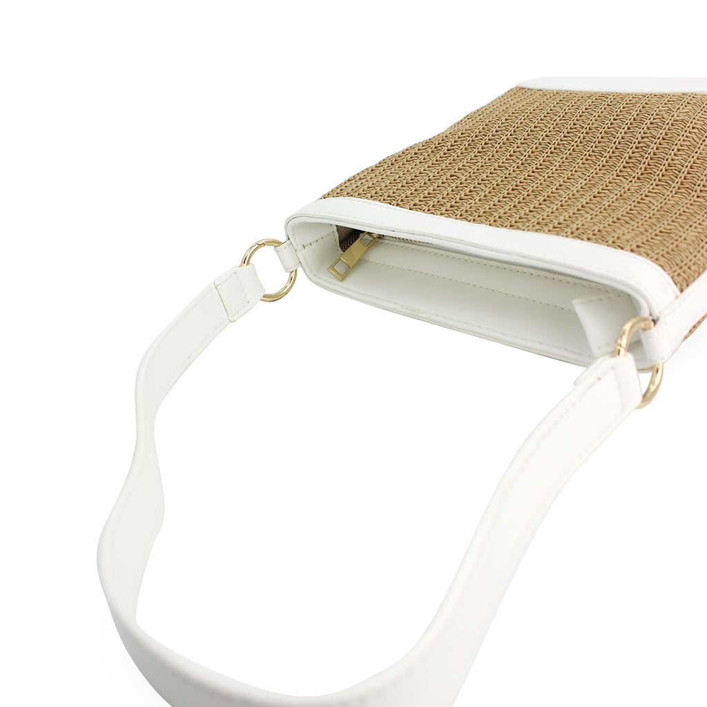 Woodland Chic Straw Tote